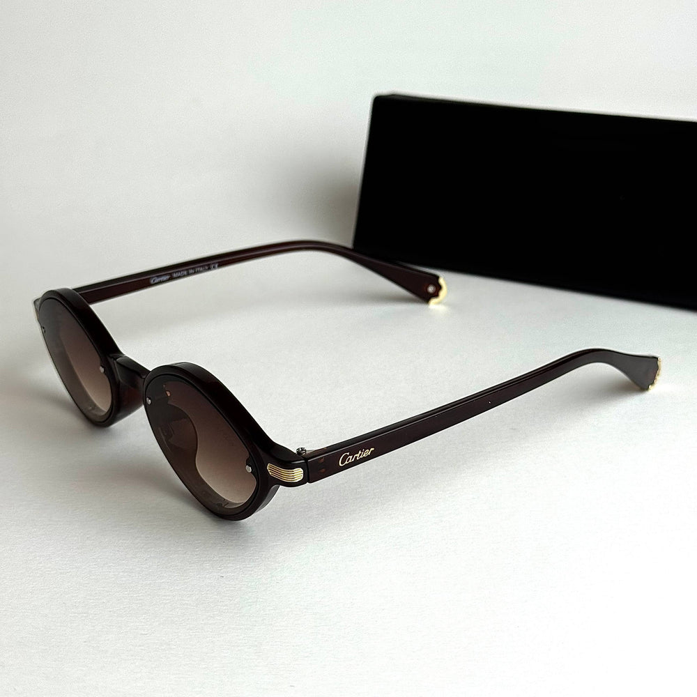 Cartier Oval - Brown