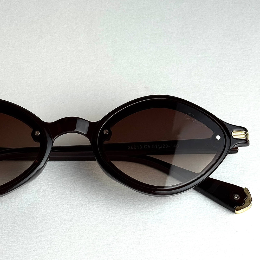 Cartier Oval - Brown