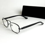 Moscot Rectangular – Black Transparent