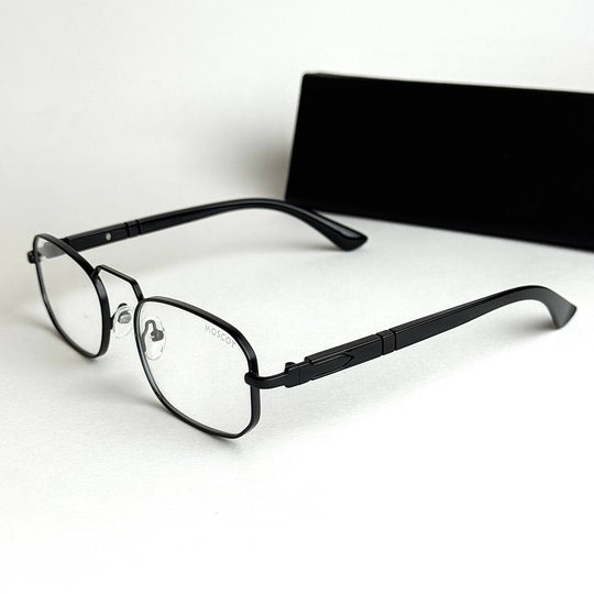 Moscot Rectangular – Black Transparent