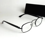 Moscot Rectangular – Black Transparent