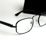 Moscot Rectangular – Black Transparent