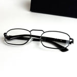 Moscot Rectangular – Black Transparent