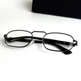 Moscot Rectangular – Black Transparent
