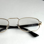 Moscot Rectangular – Gold Transparent