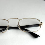 Moscot Rectangular – Gold Transparent