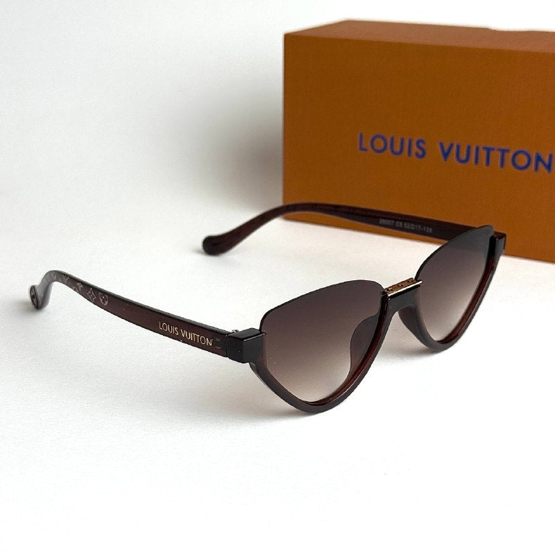 LV Monogram Cat Eye – Dark Brown Gradient