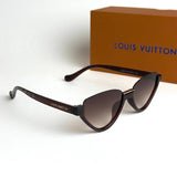 LV Monogram Cat Eye – Dark Brown Gradient
