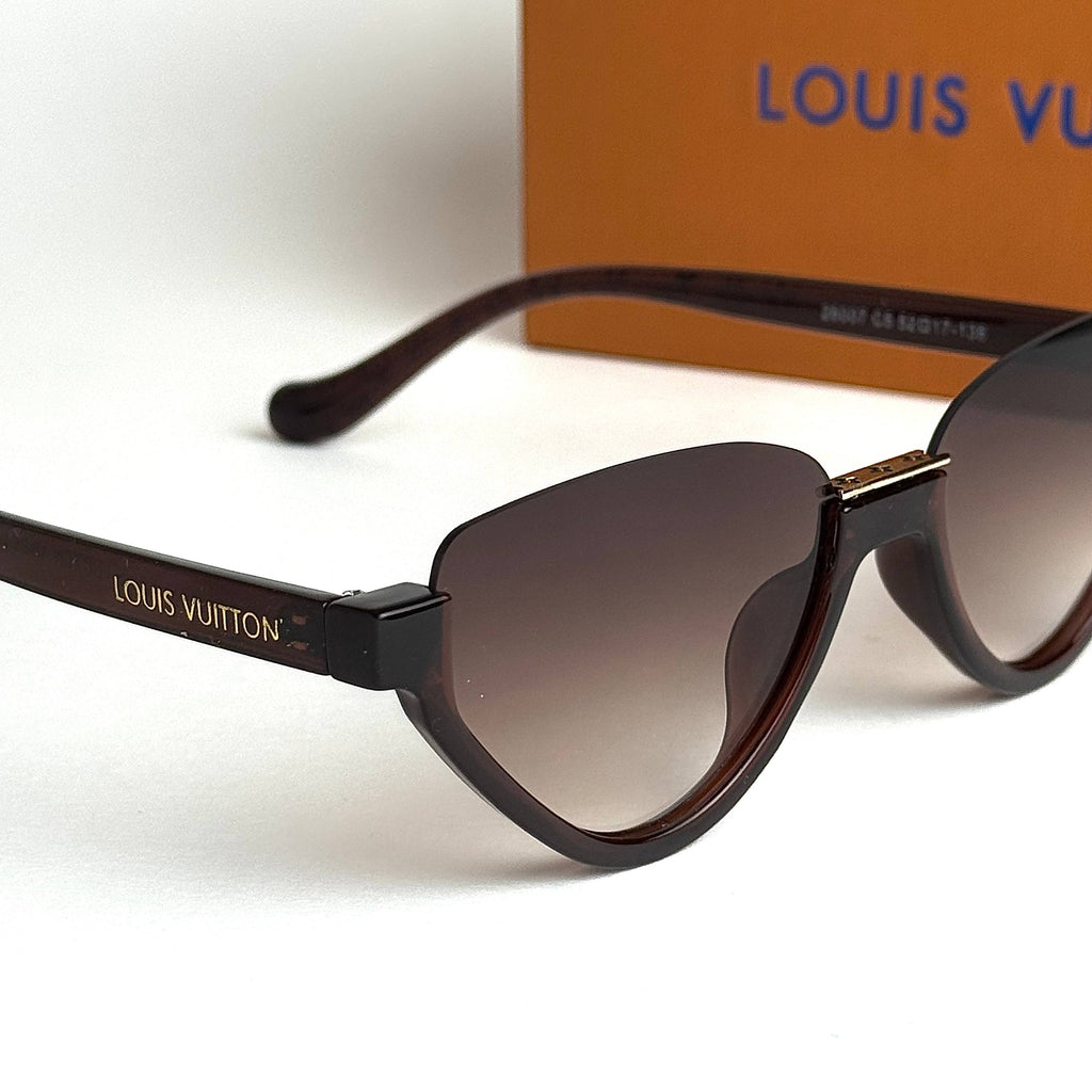 LV Monogram Cat Eye – Dark Brown Gradient