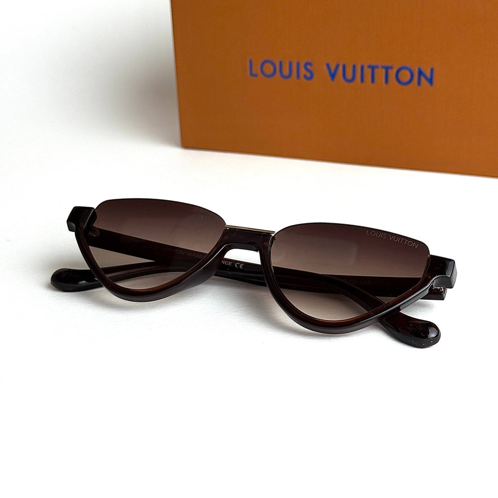 LV Monogram Cat Eye – Dark Brown Gradient
