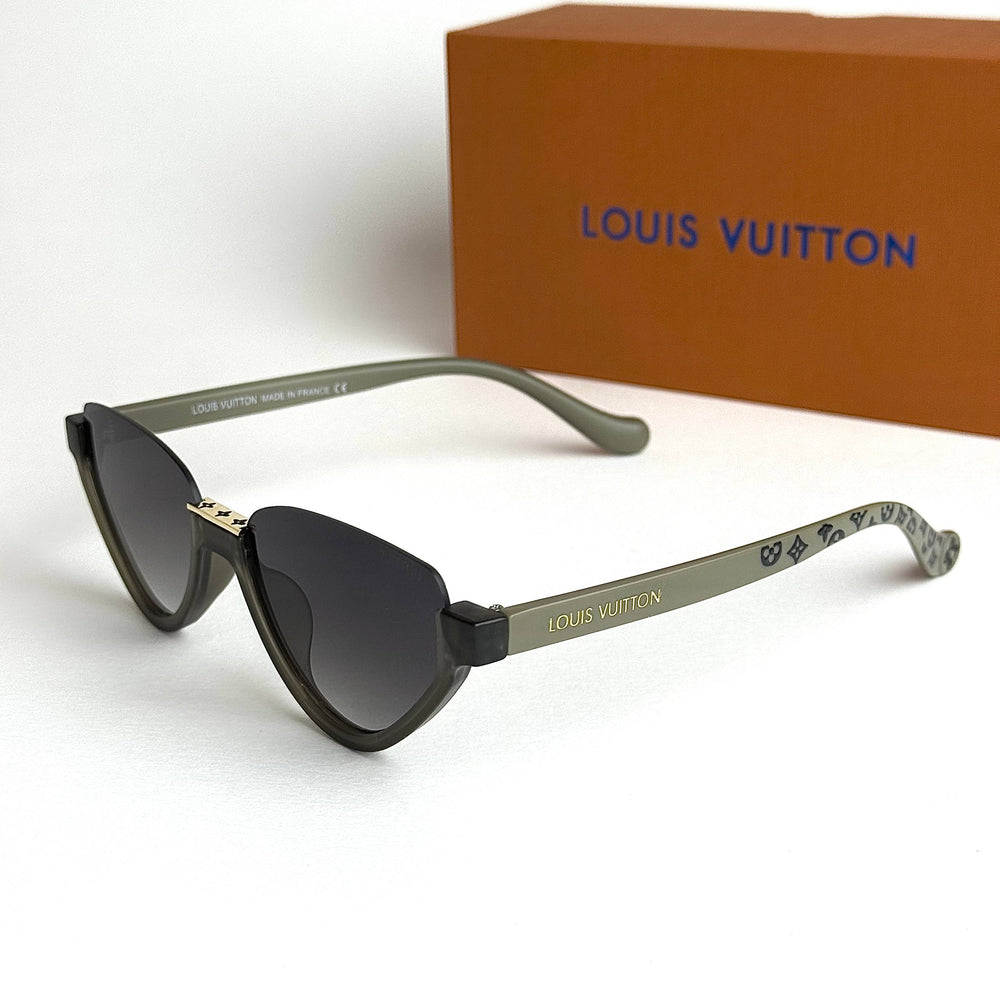 LV Monogram Cat Eye – Olive Grey Black