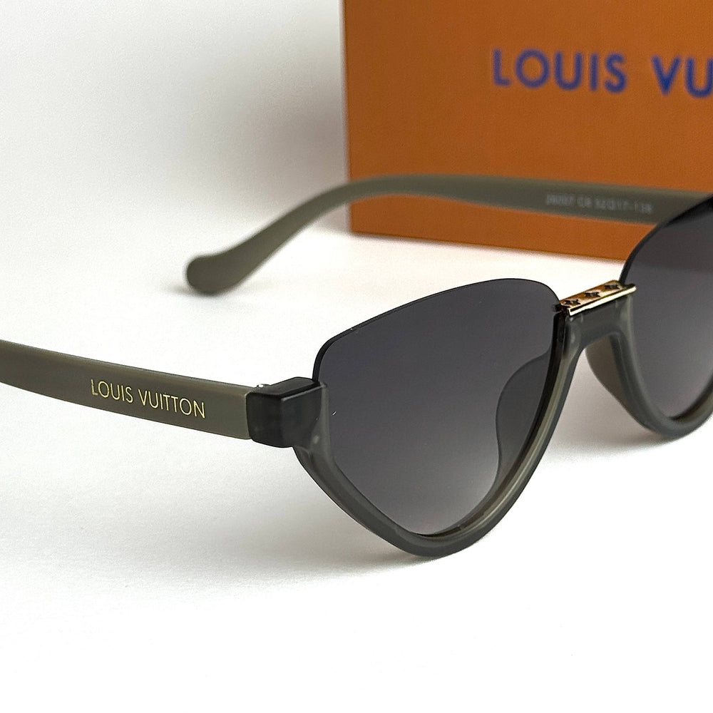 LV Monogram Cat Eye – Olive Grey Black