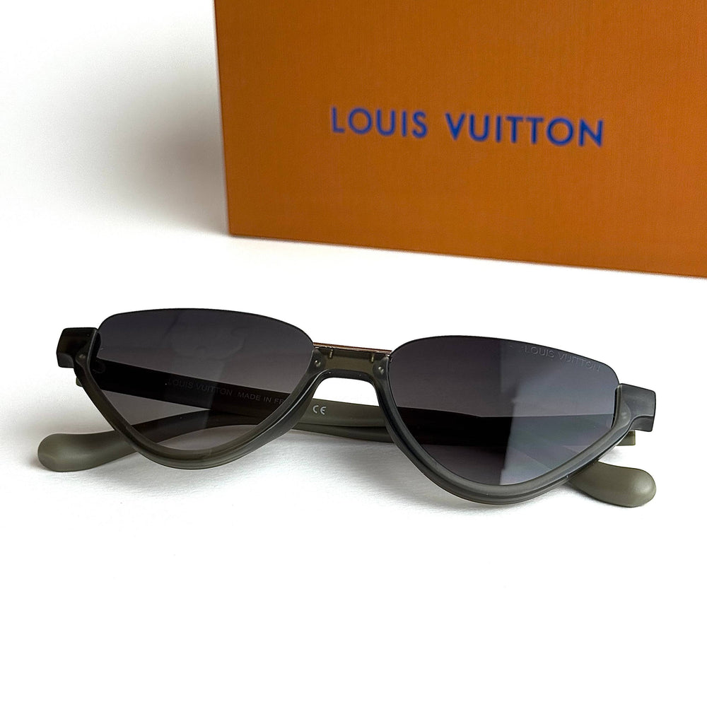 LV Monogram Cat Eye – Olive Grey Black