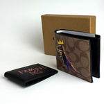 Coach Rexy Dinosaur Wallet - Black (2-in-1)