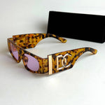 Dolce & Gabbana Shield Rectangular - Tortoise Pink