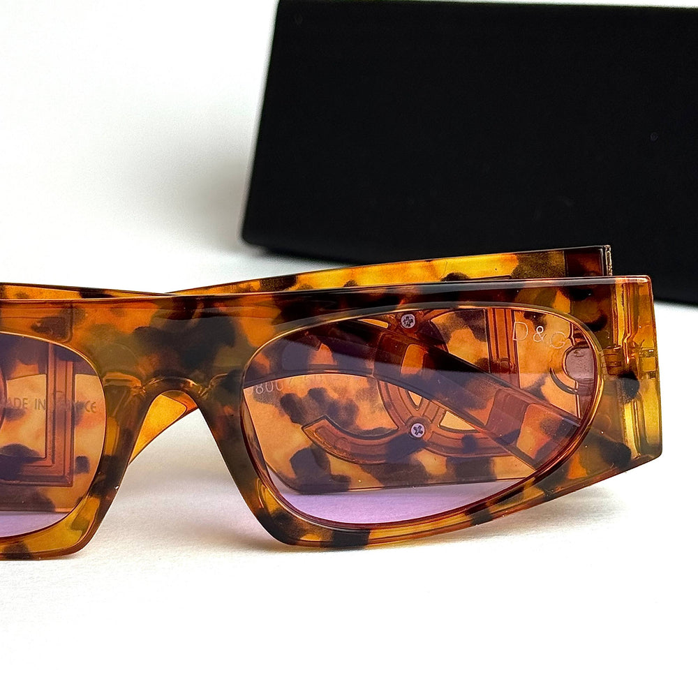 Dolce & Gabbana Shield Rectangular - Tortoise Pink