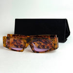 Dolce & Gabbana Shield Rectangular - Tortoise Pink