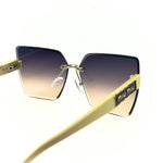 Miu Miu Mirage - Gold / Purple-Brown Gradient Lens