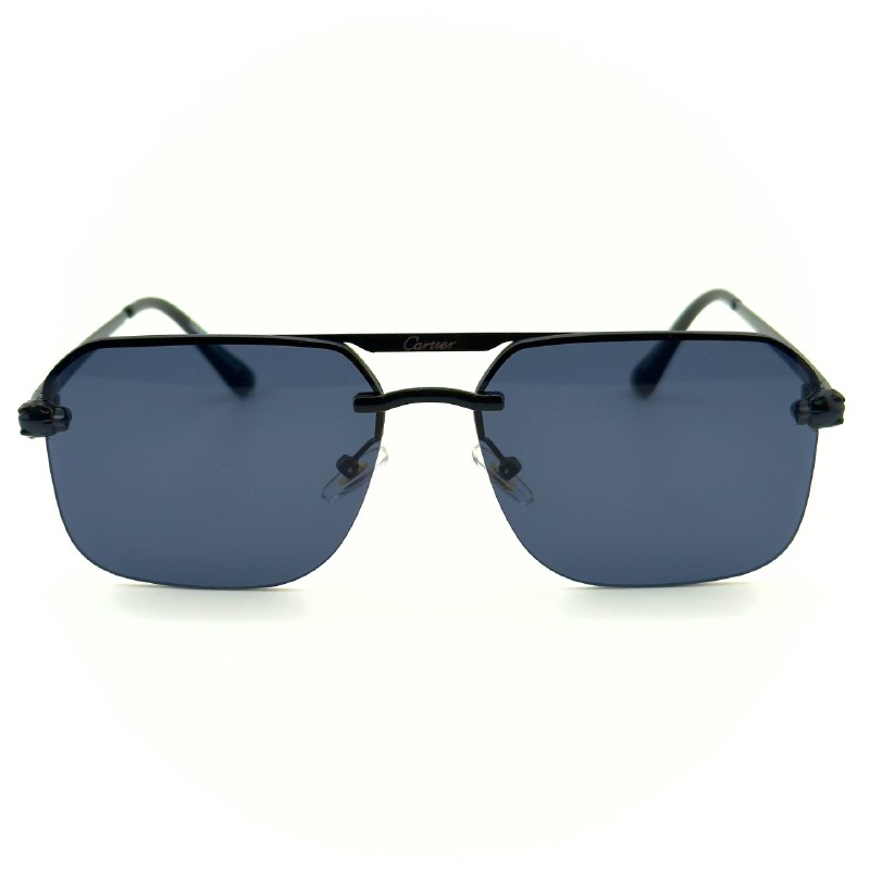 Cartier Panthère - Black / Dark Blue Lens