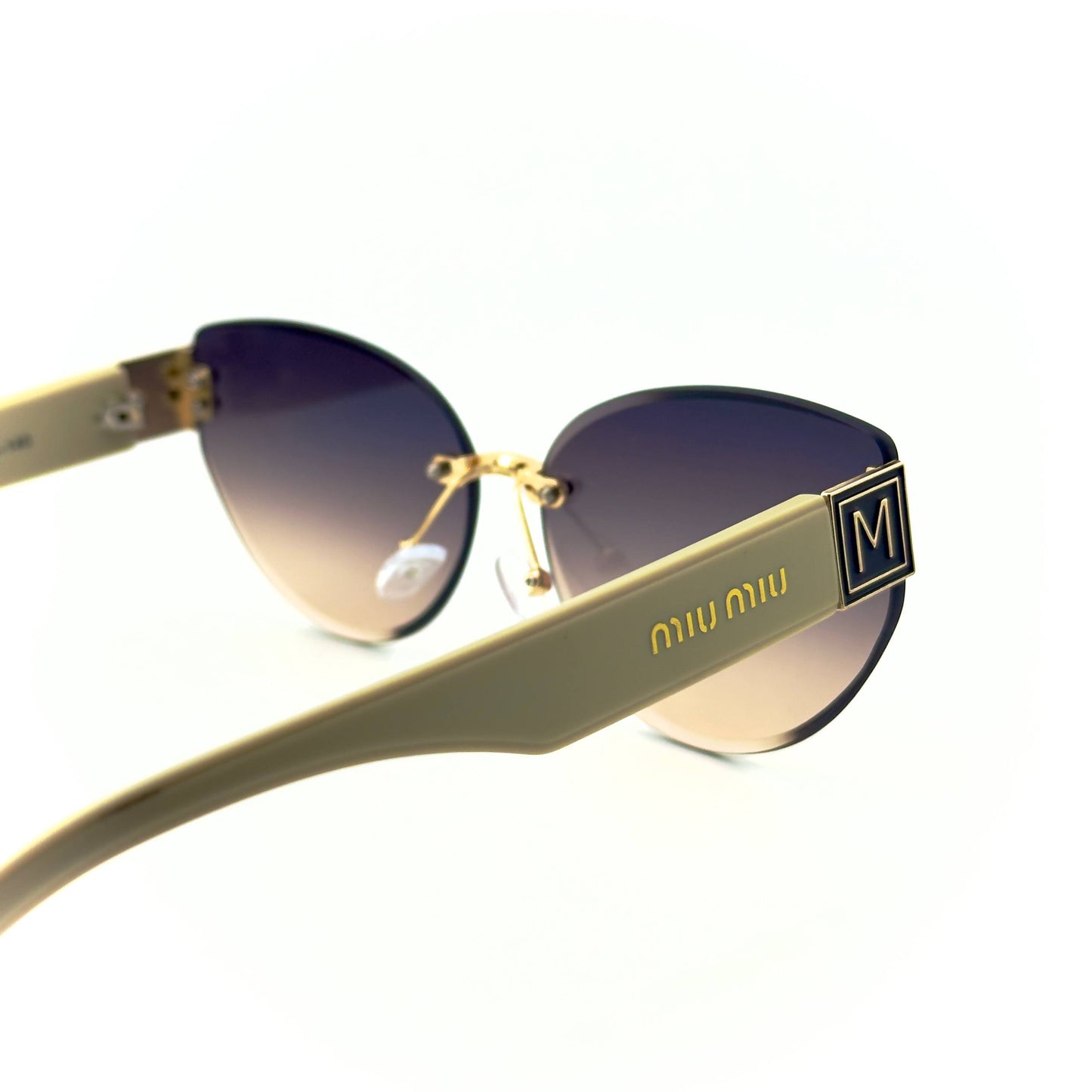 Miu Miu Butterfly - Beige Purple