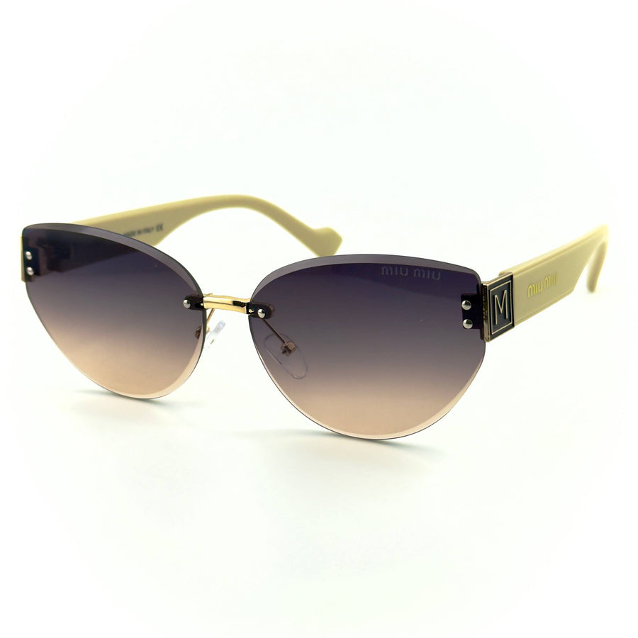 Miu Miu Butterfly - Beige Purple