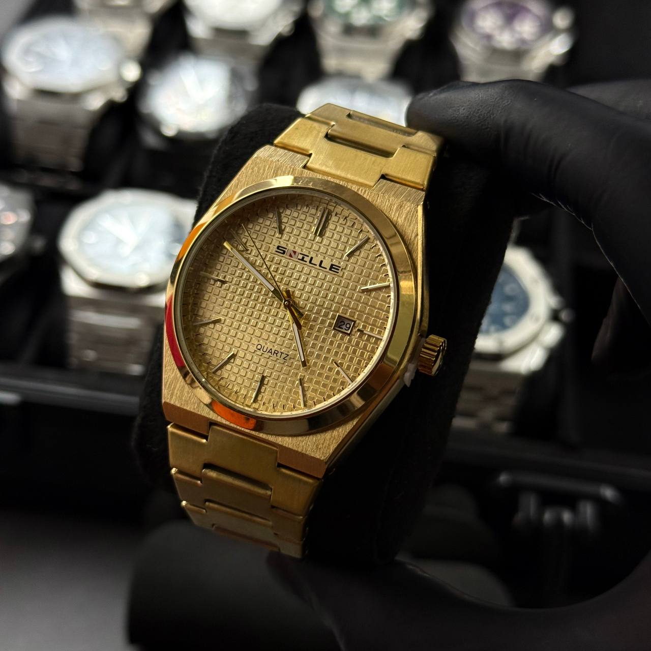 Snille Gilded Grid Classic