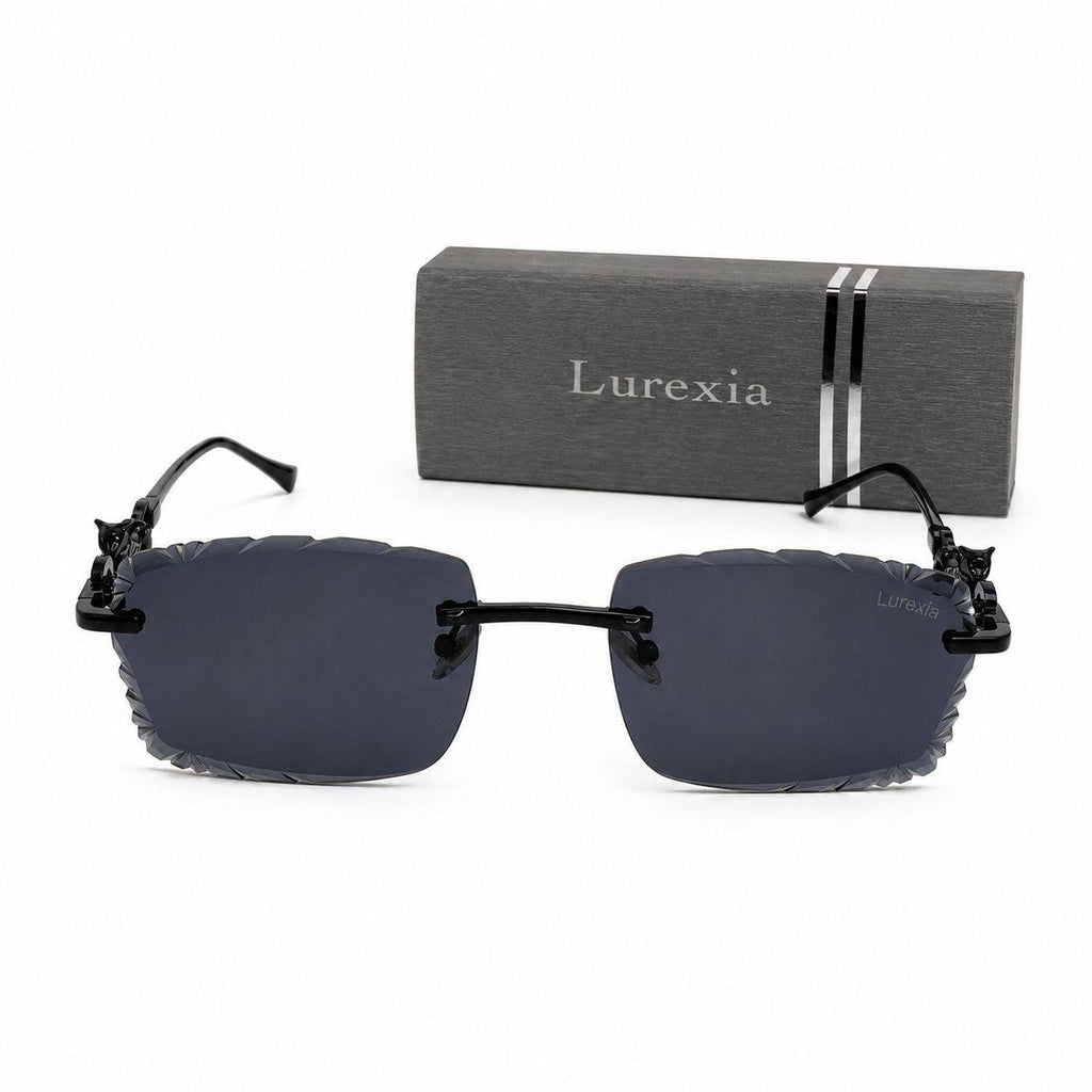 Lurexia Rimless Panther - Full Black