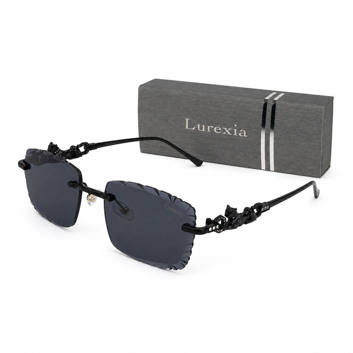 Lurexia Rimless Panther - Full Black