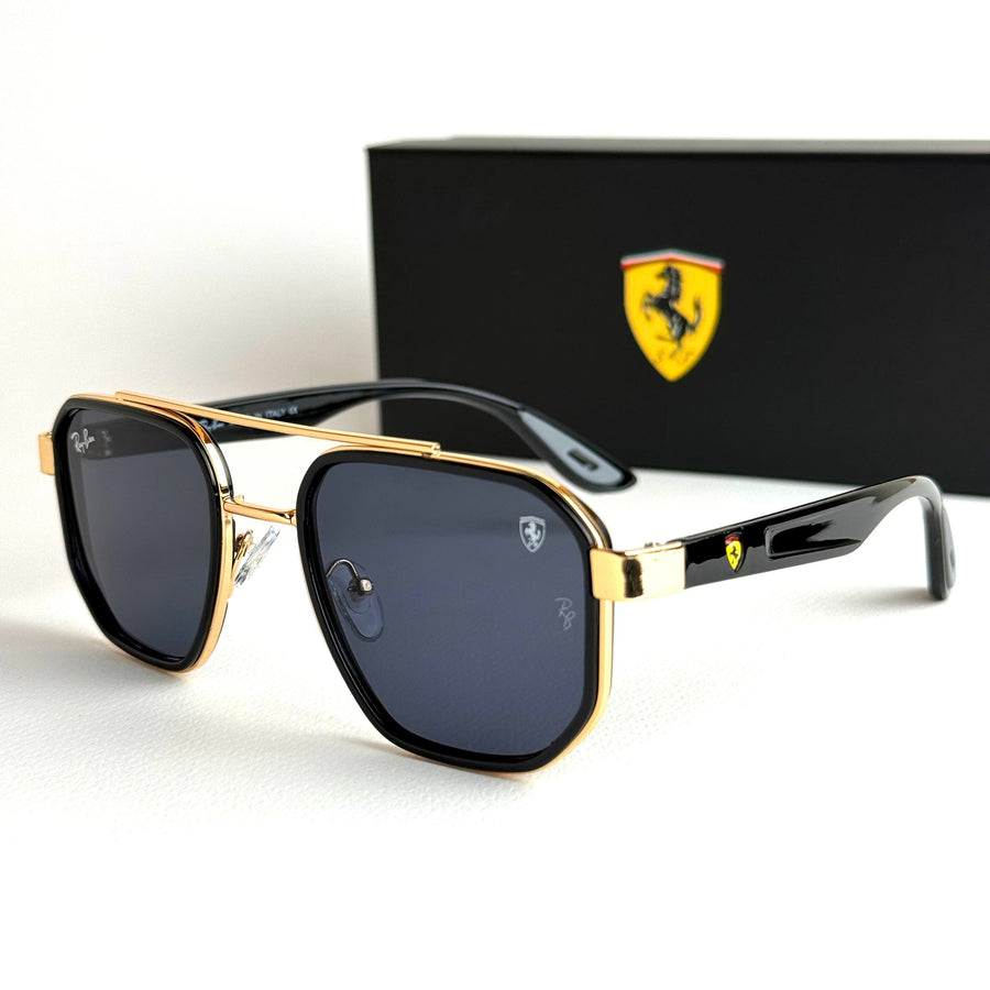 Ray-Ban Ferrari RB3658M – Gold / Black
