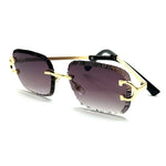 Cartier CT0425S Rimless – Purple Lens