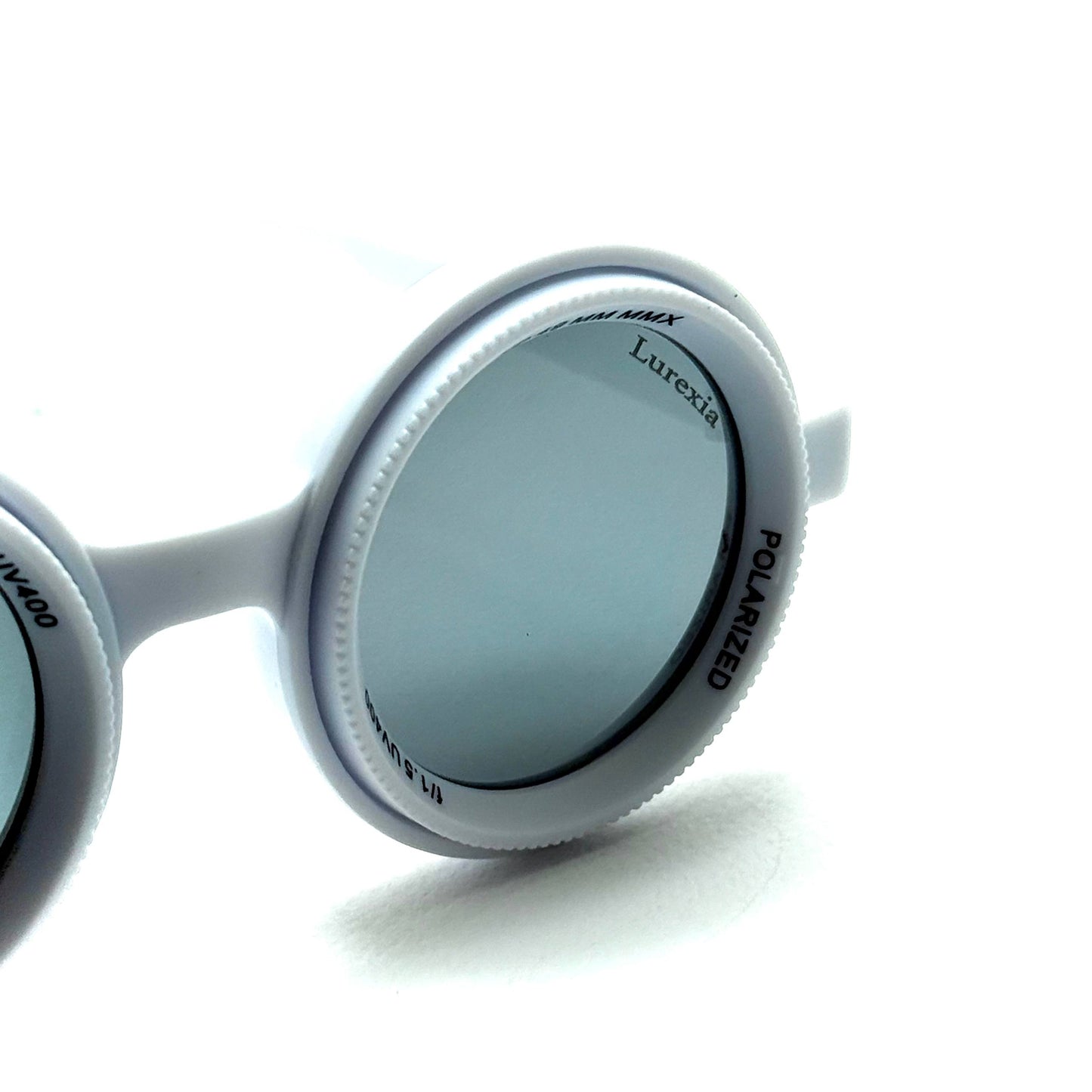 Lurexia Adjustable Sunglasses – White Mirror Polarized