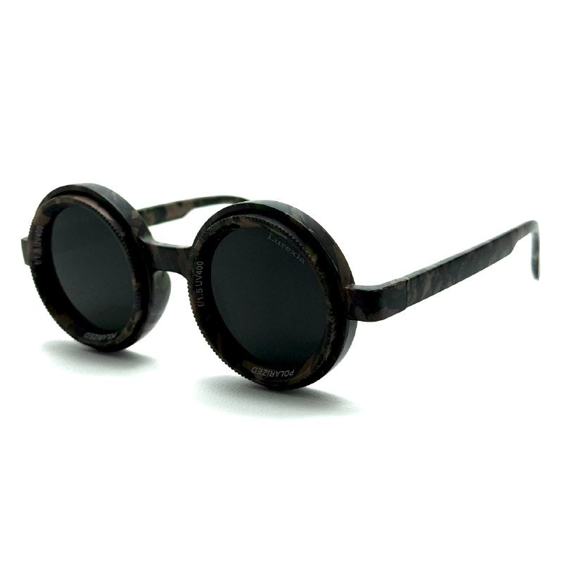Lurexia Adjustable Rotating 360 Sunglasses – Military Camo Polarized