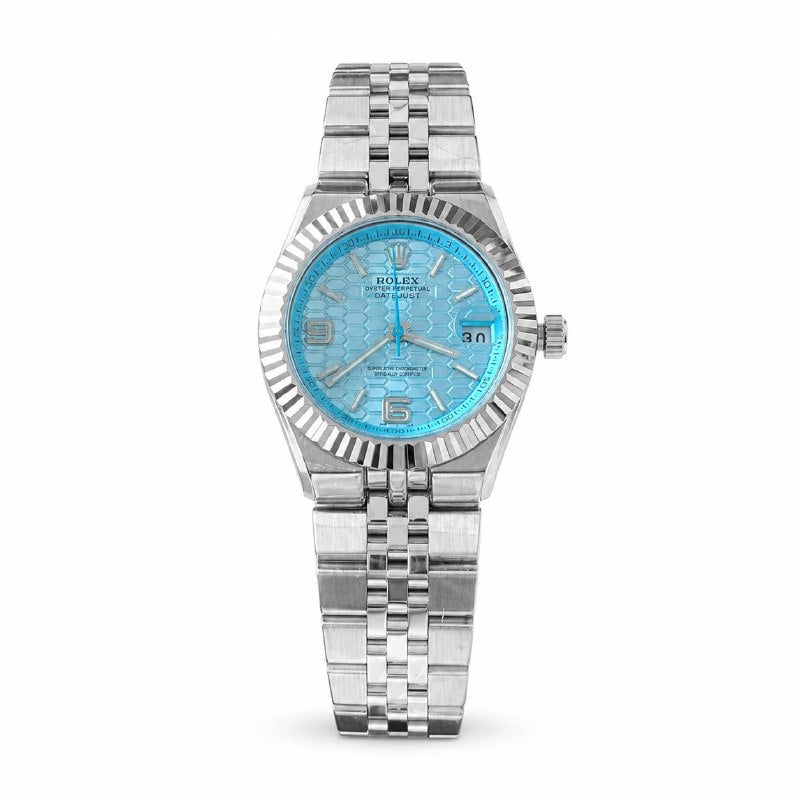 Rolex Datejust – Turquoise Blue (For Her)