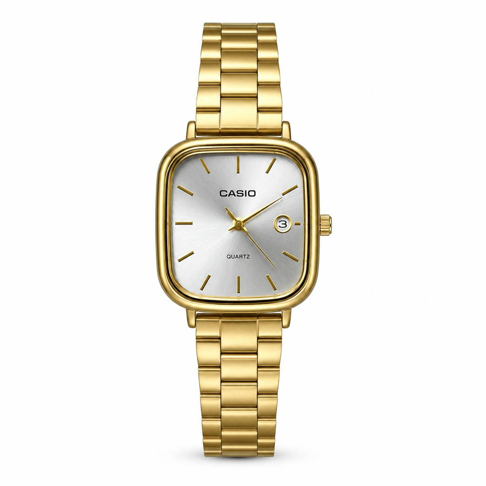 Casio Quartz – Gold White