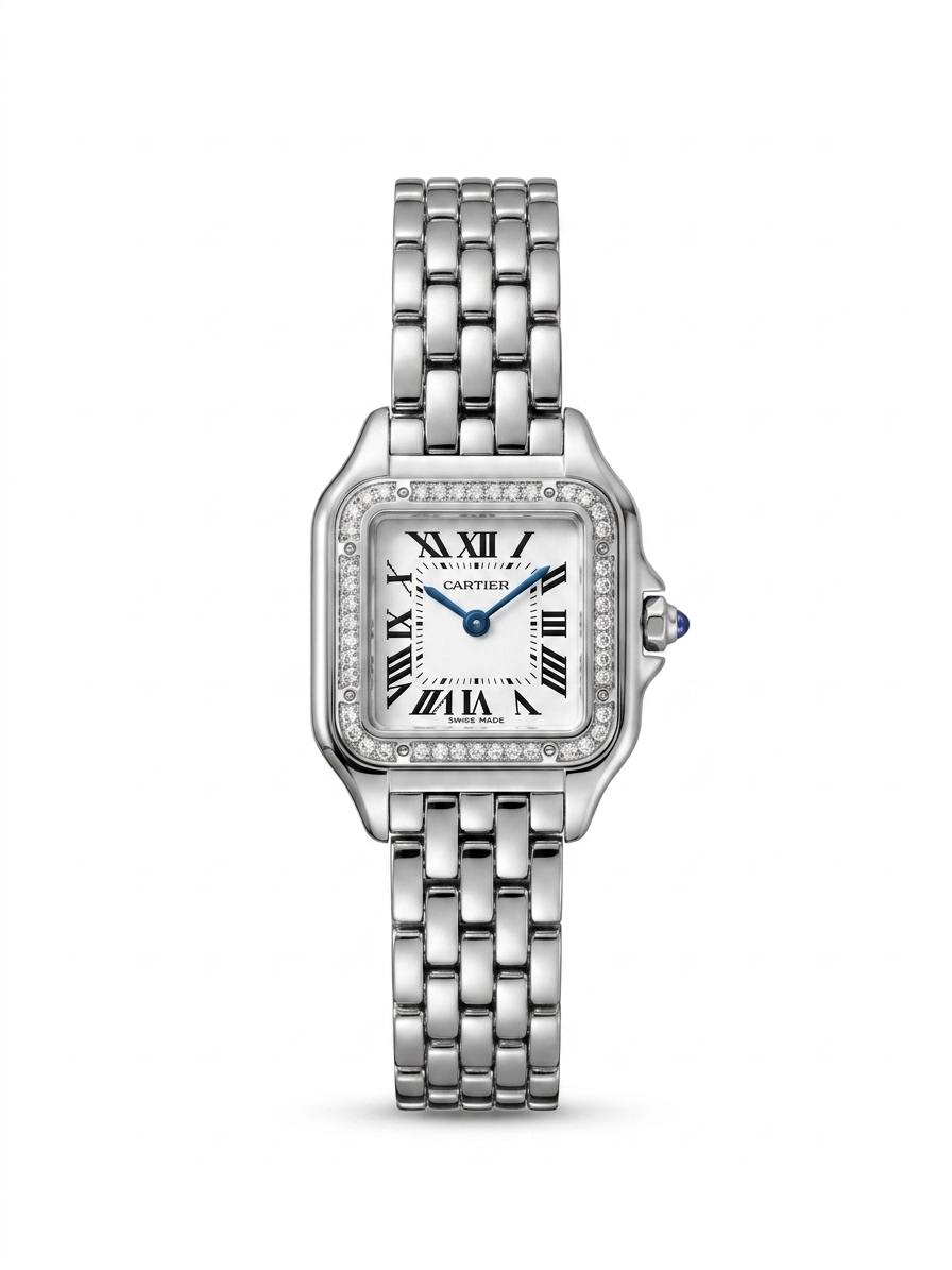 Panthère de Cartier – Silver White Diamond
