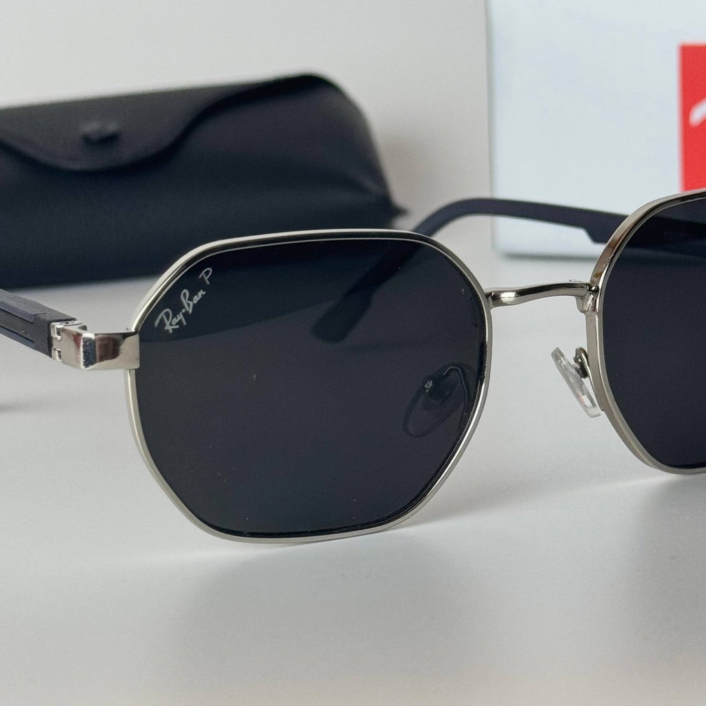 Ray-Ban Geometric – Silver Black