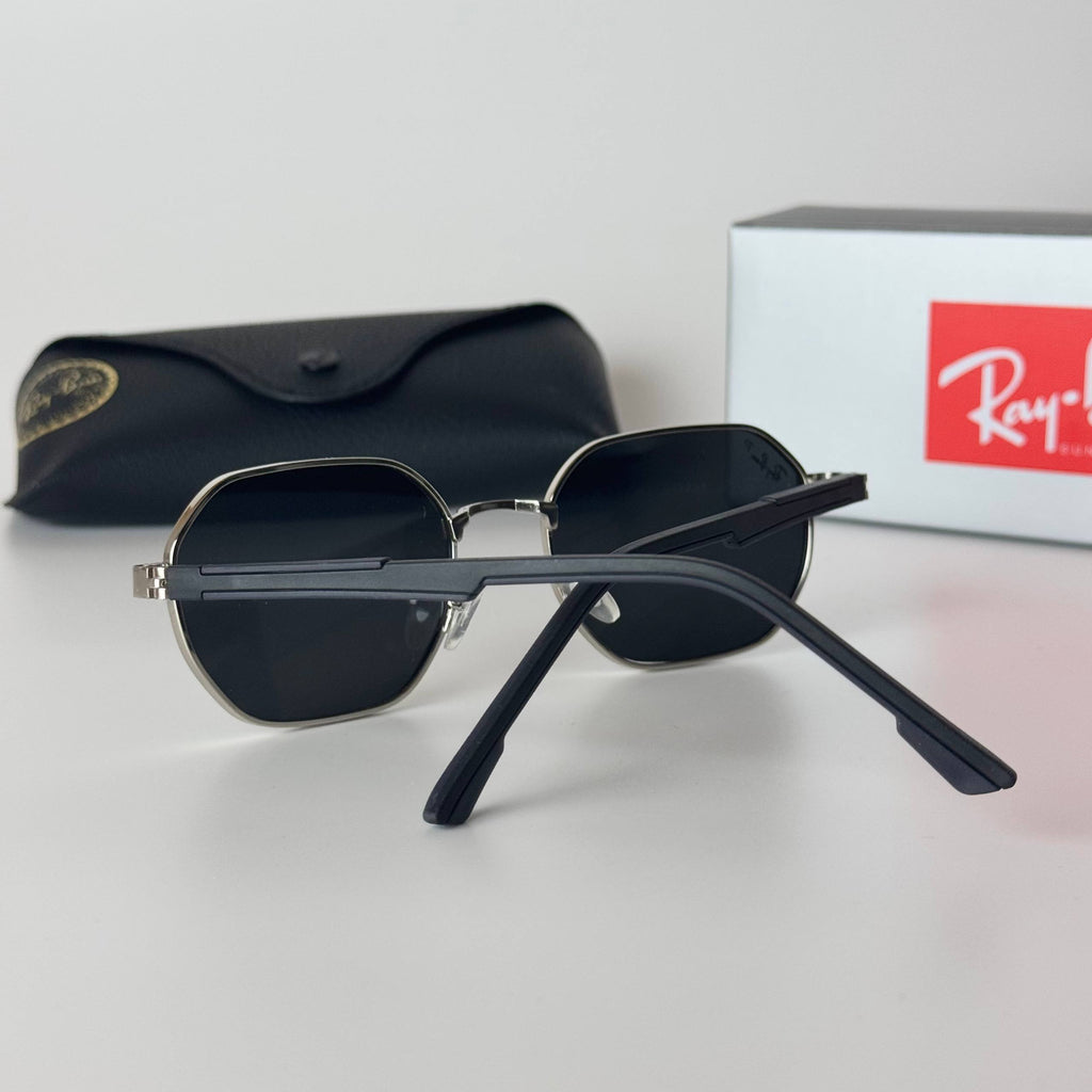 Ray-Ban Geometric – Silver Black