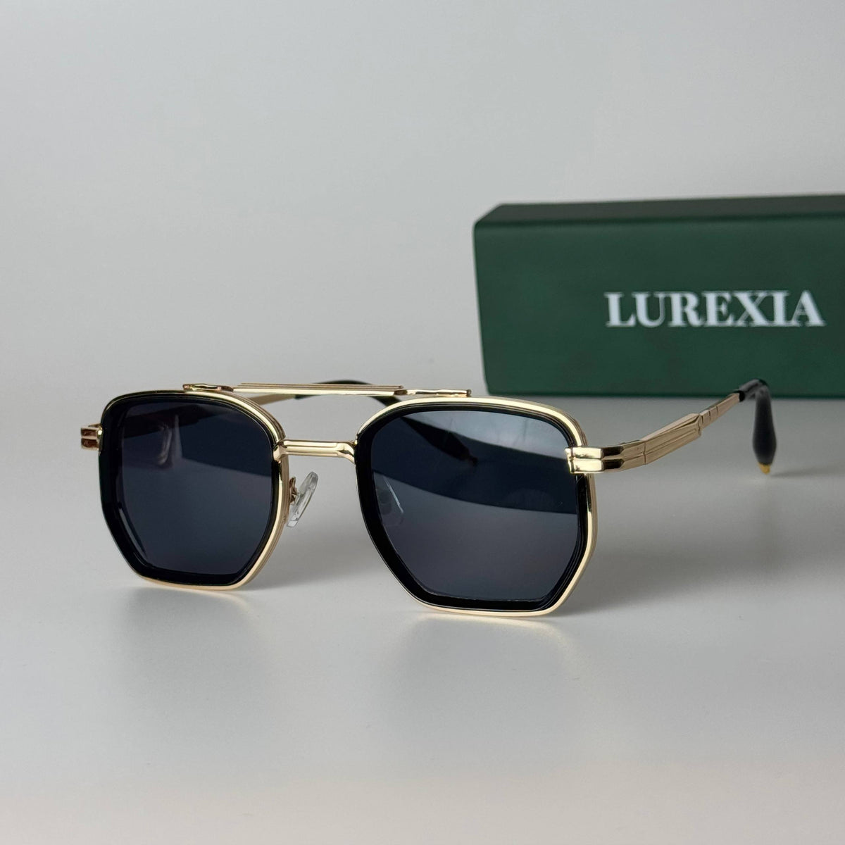 Lurexia Double Bridge - Gold Black