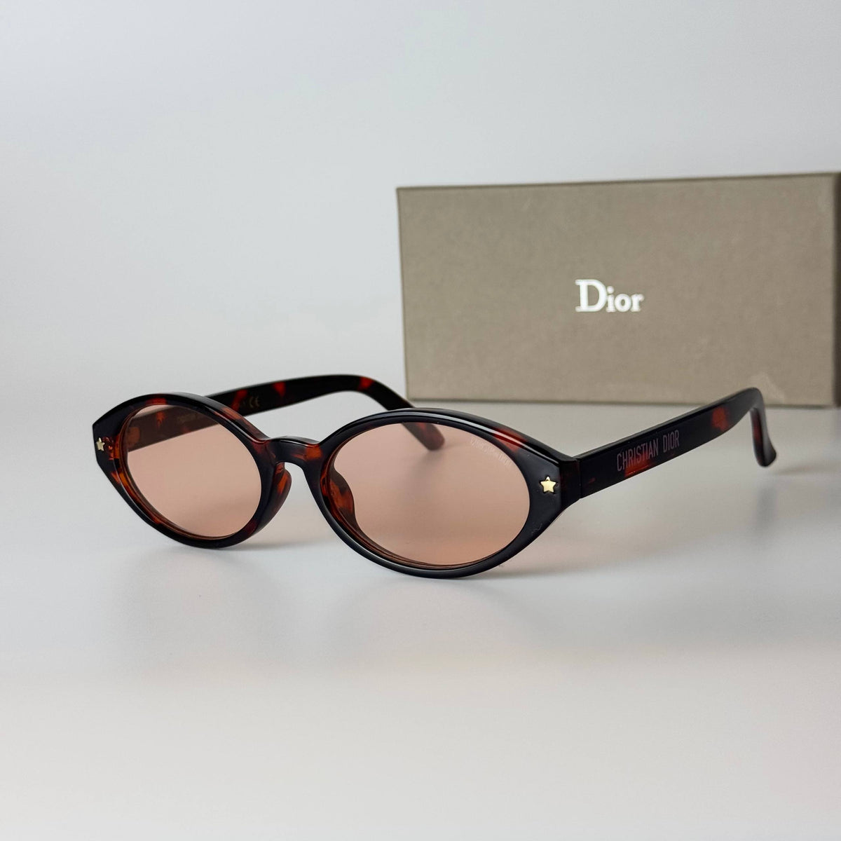 Dior CD4838S Oval - Tortoiseshell Pink