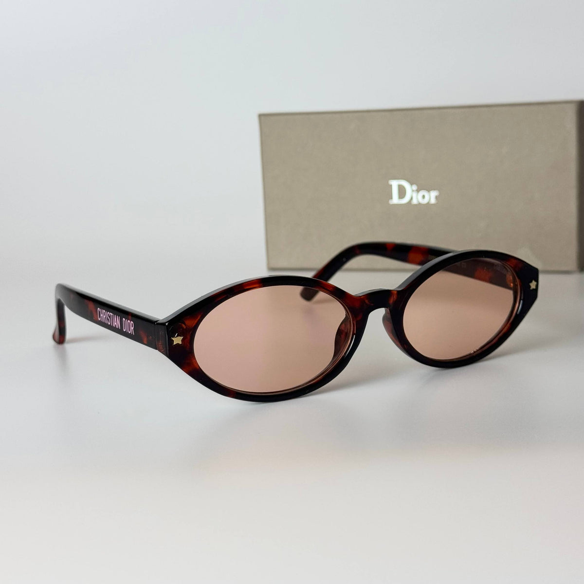 Dior CD4838S Oval - Tortoiseshell Pink