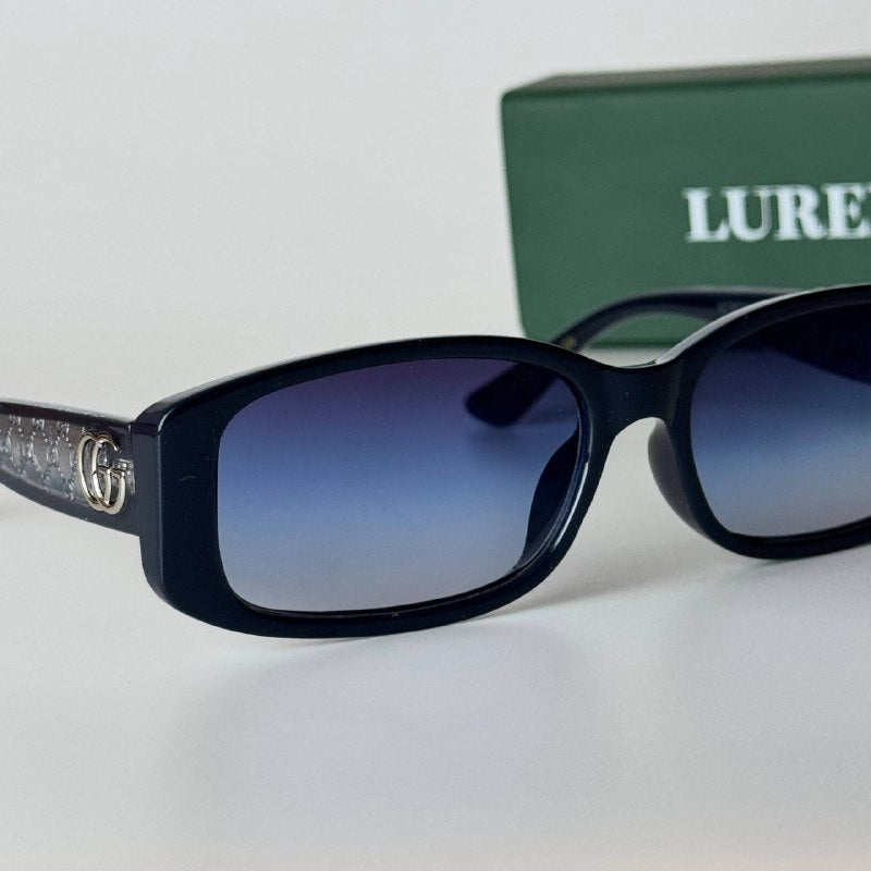 Gucci GG4843S Rectangle - Black Blue Gradient