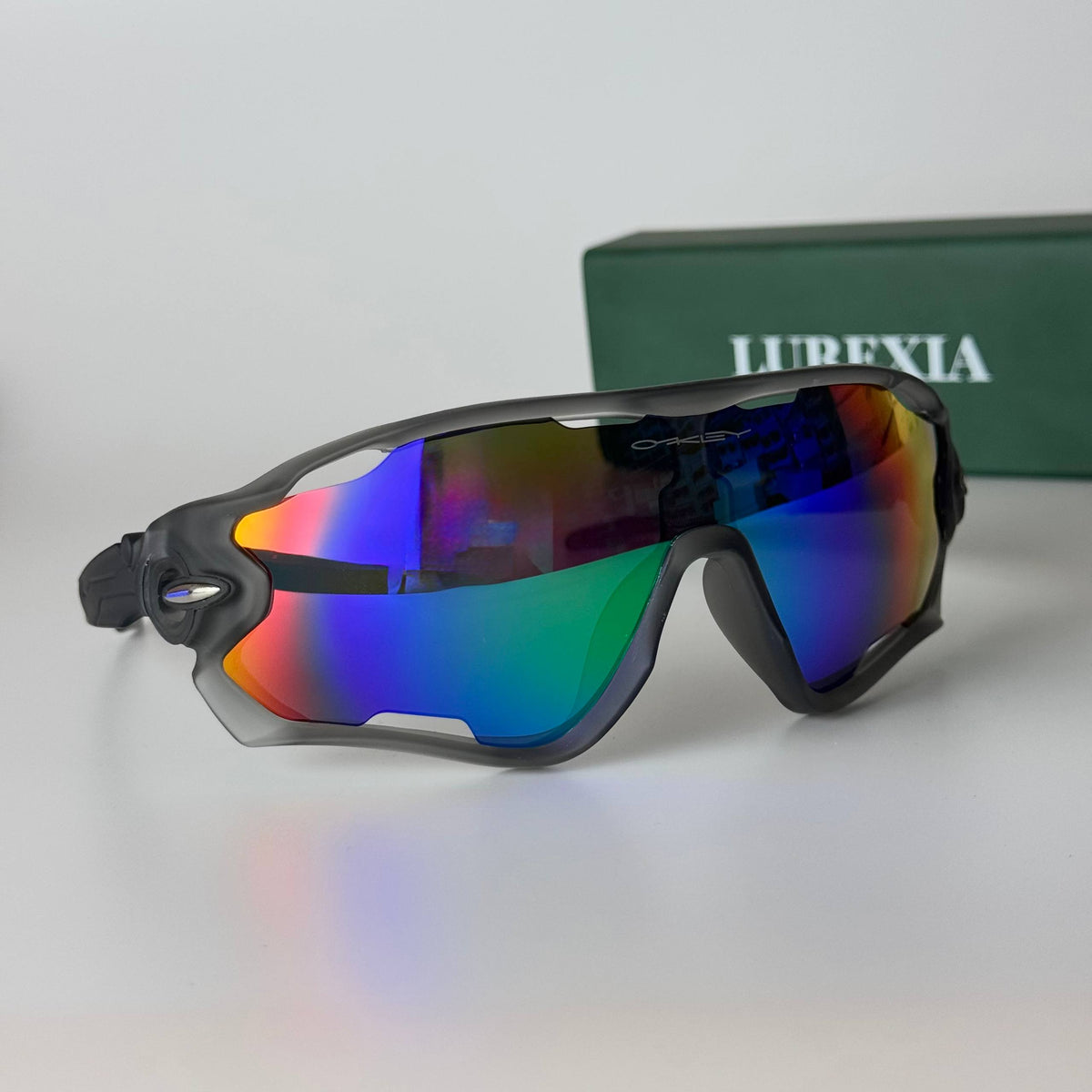Oakley OO4844 Shield - Matte Black Blue Mirror