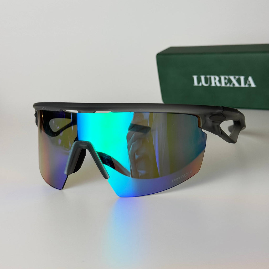 Oakley Shield – Matte Black Prizm Blue Mirror