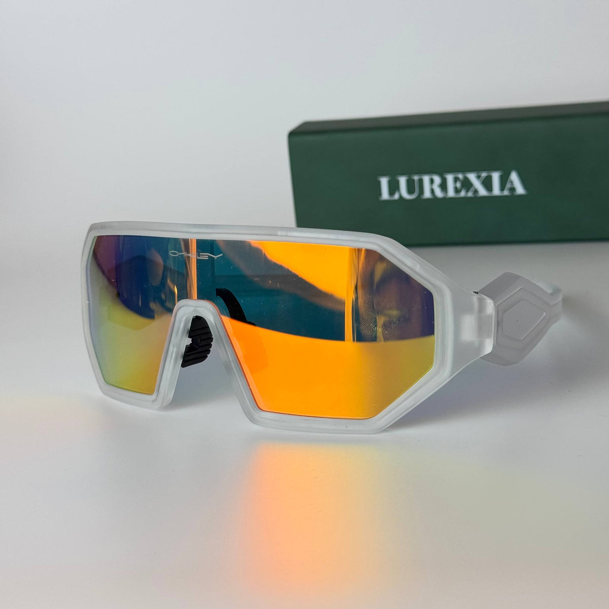 Oakley OK6935 Shield - White Orange Mirror