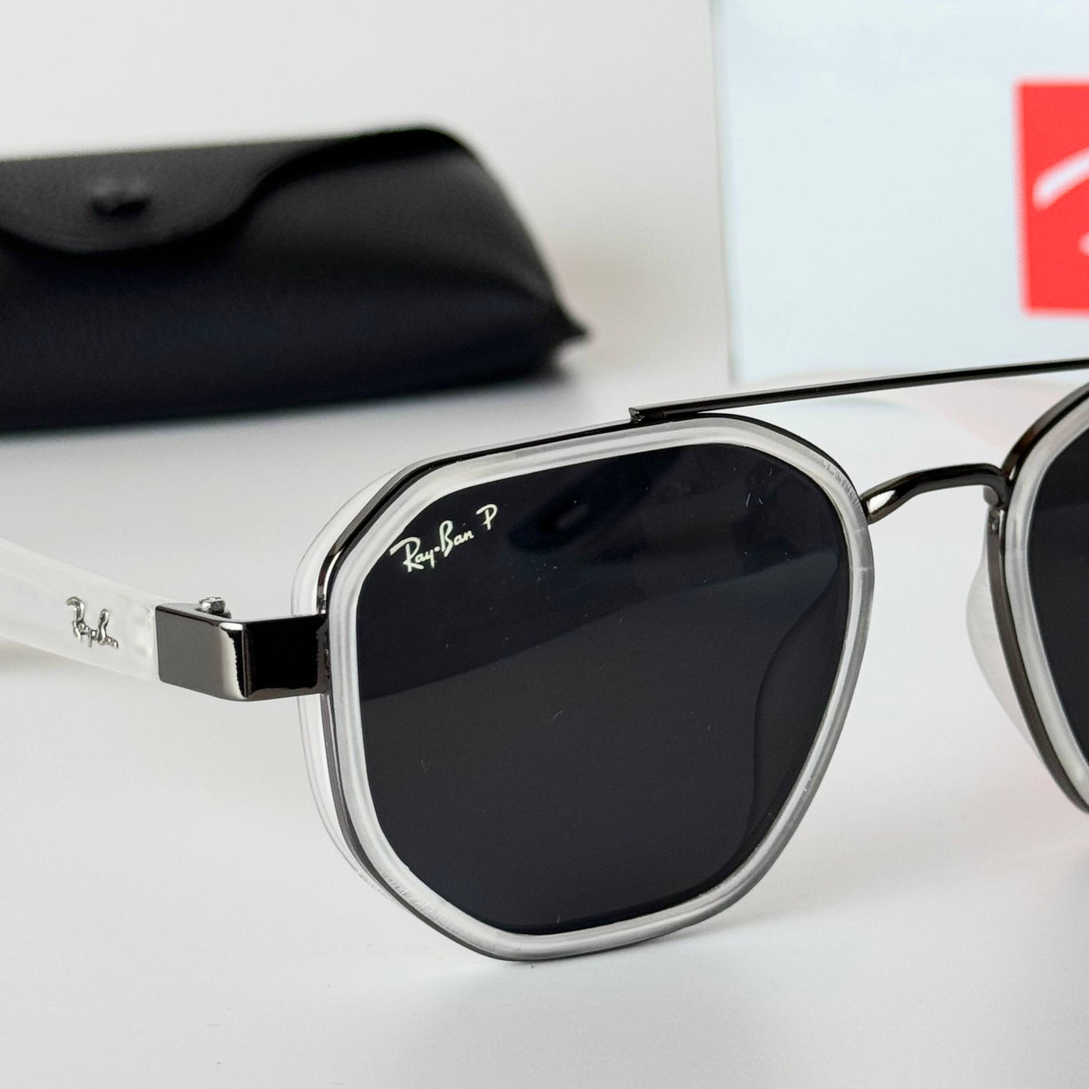 Ray-Ban Ferrari Double Bridge - White