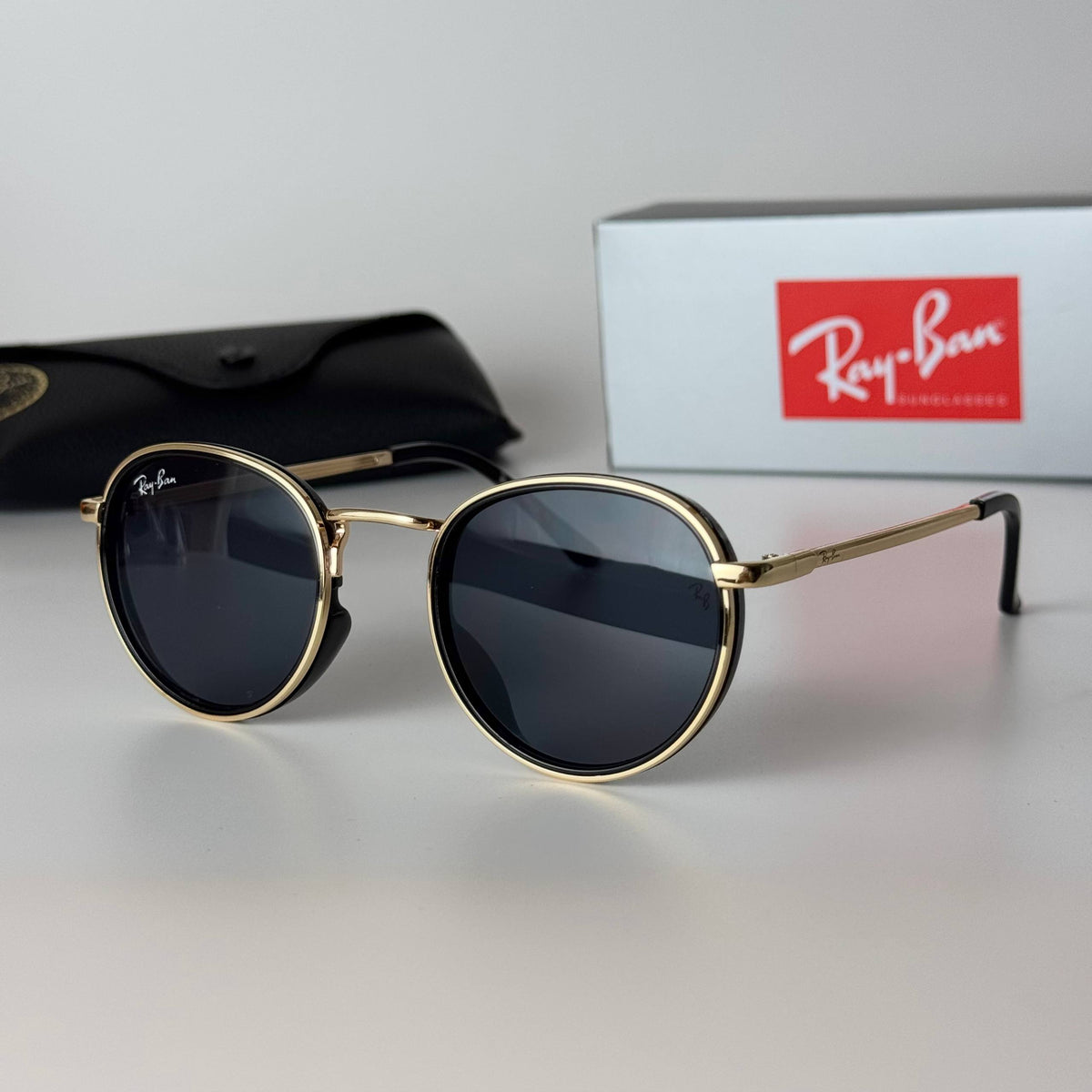 Ray-Ban RB3447 Round - Gold Black
