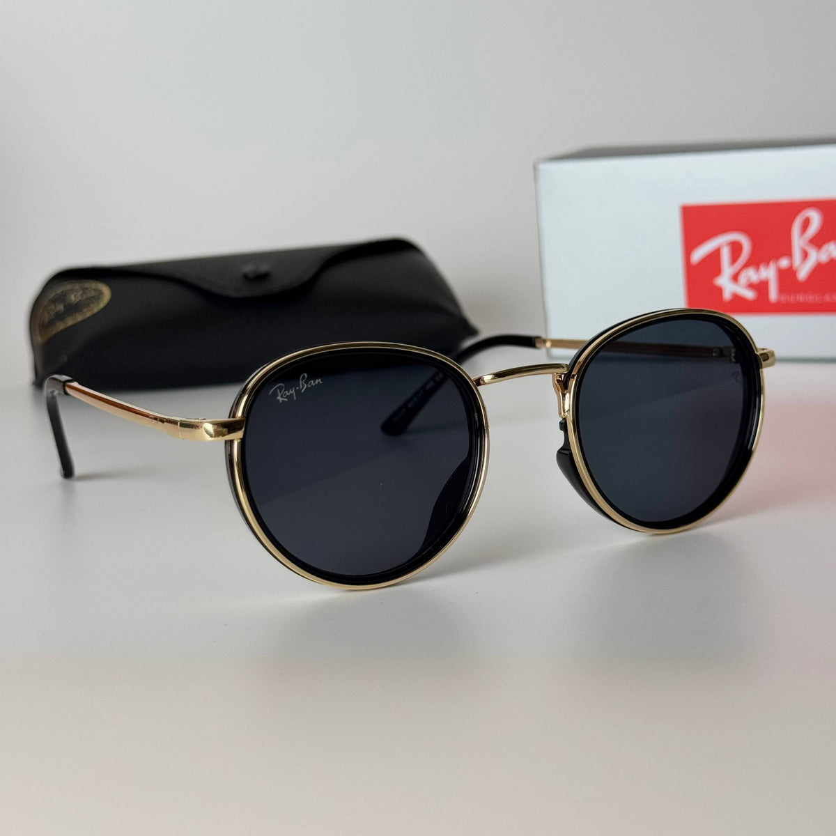 Ray-Ban RB3447 Round - Gold Black