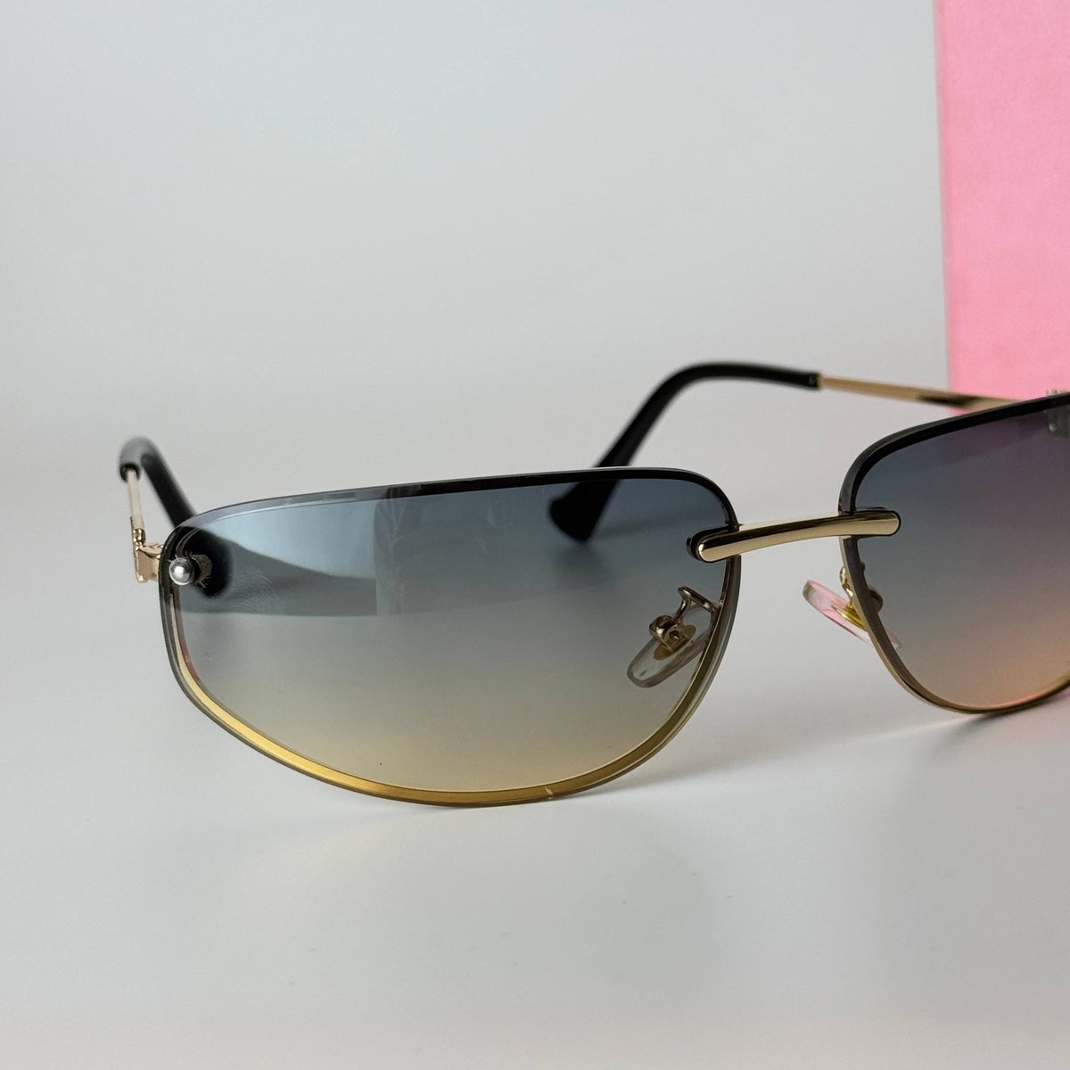 Miu Miu SMU73Z - Gold Grey