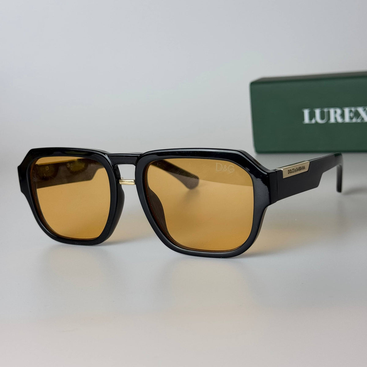 Dolce & Gabbana DG-6848 Square – Black Amber