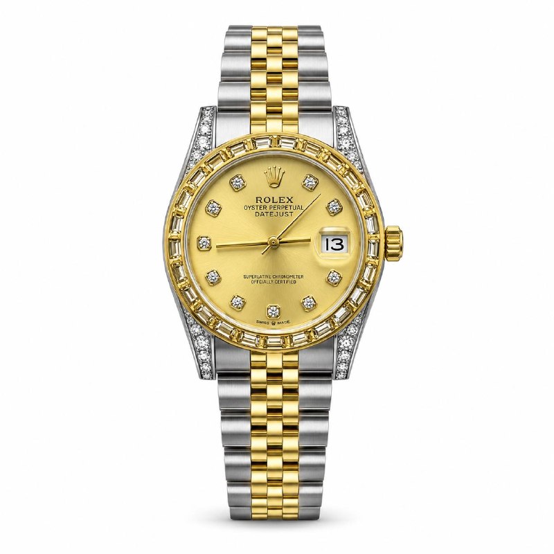 Rolex Datejust - Gold Silver(For Her)